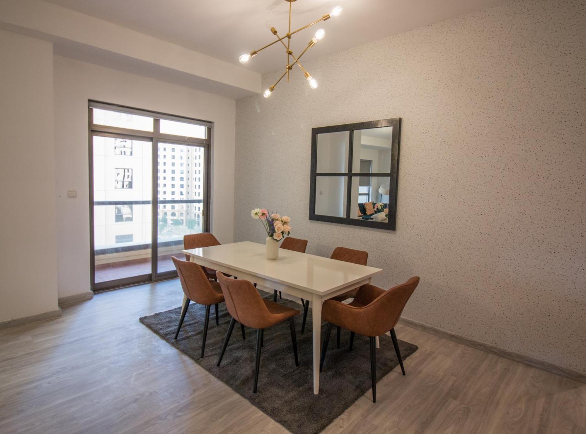 Premium 3Br! Partial Sea-View - Amwaj Apartman Dubaj Kültér fotó