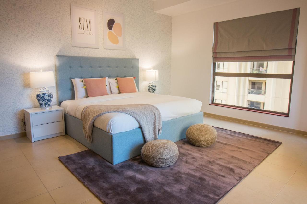 Premium 3Br! Partial Sea-View - Amwaj Apartman Dubaj Kültér fotó