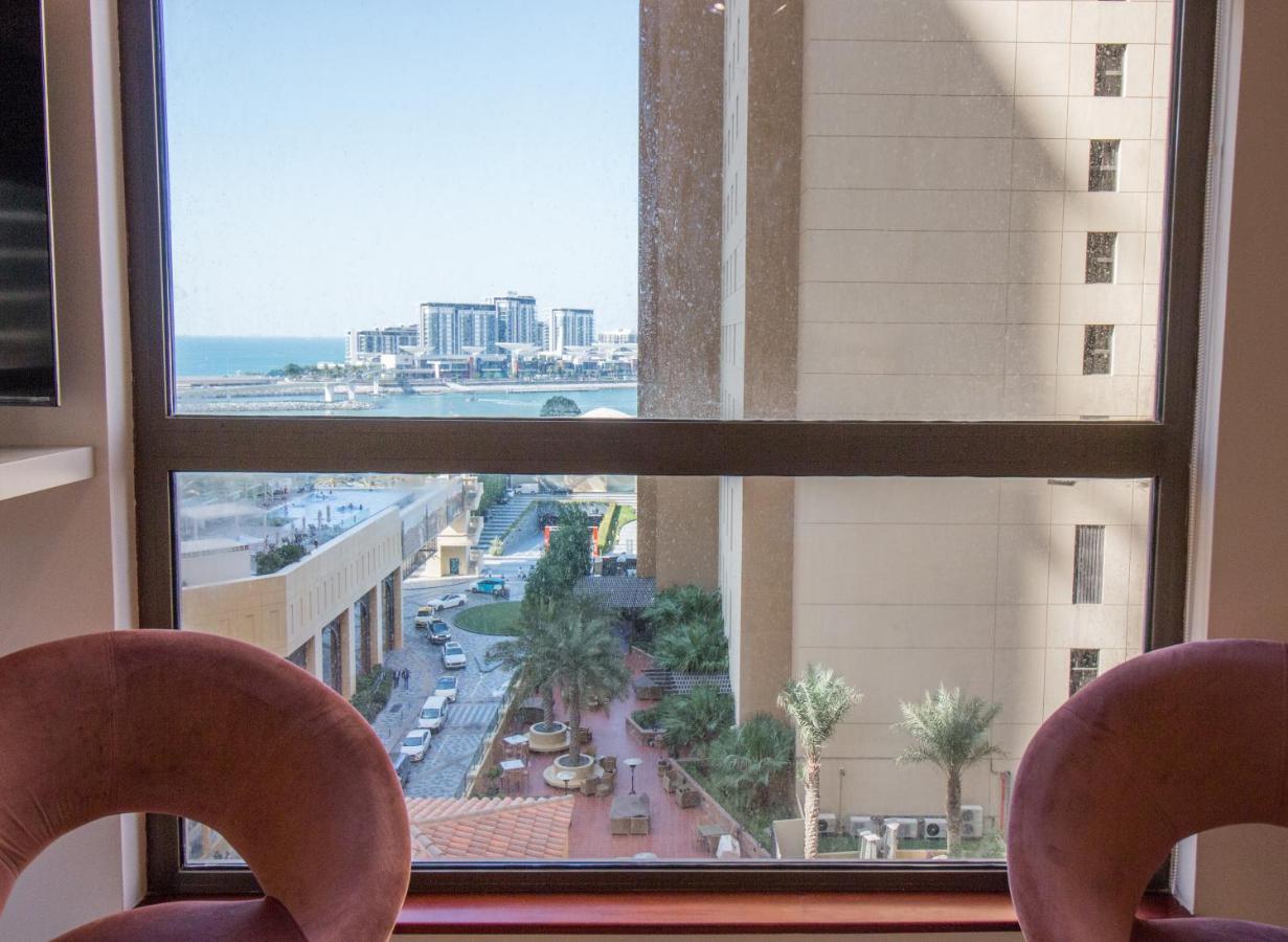 Premium 3Br! Partial Sea-View - Amwaj Apartman Dubaj Kültér fotó