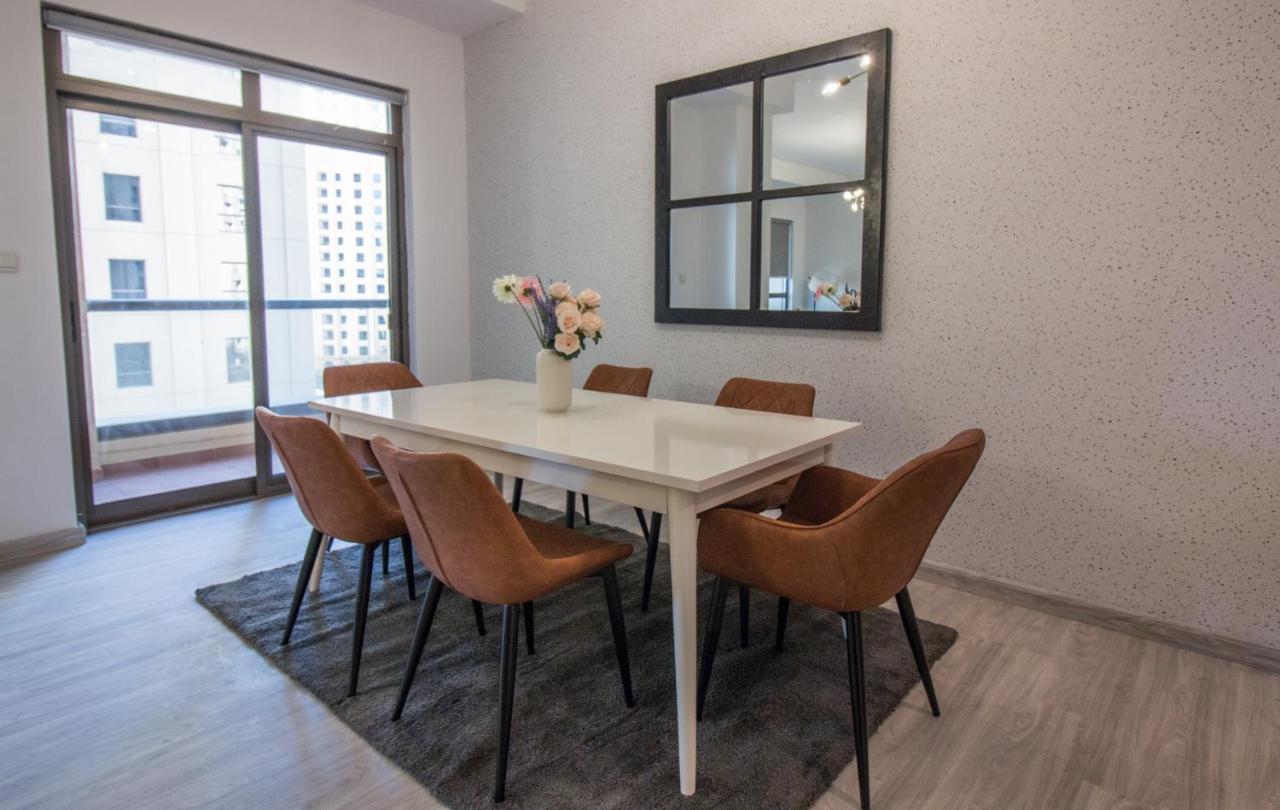 Premium 3Br! Partial Sea-View - Amwaj Apartman Dubaj Kültér fotó
